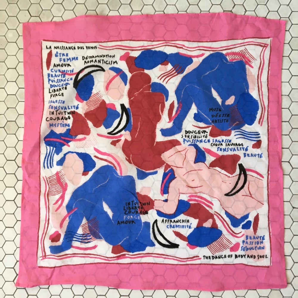 Sezane cotton scarf